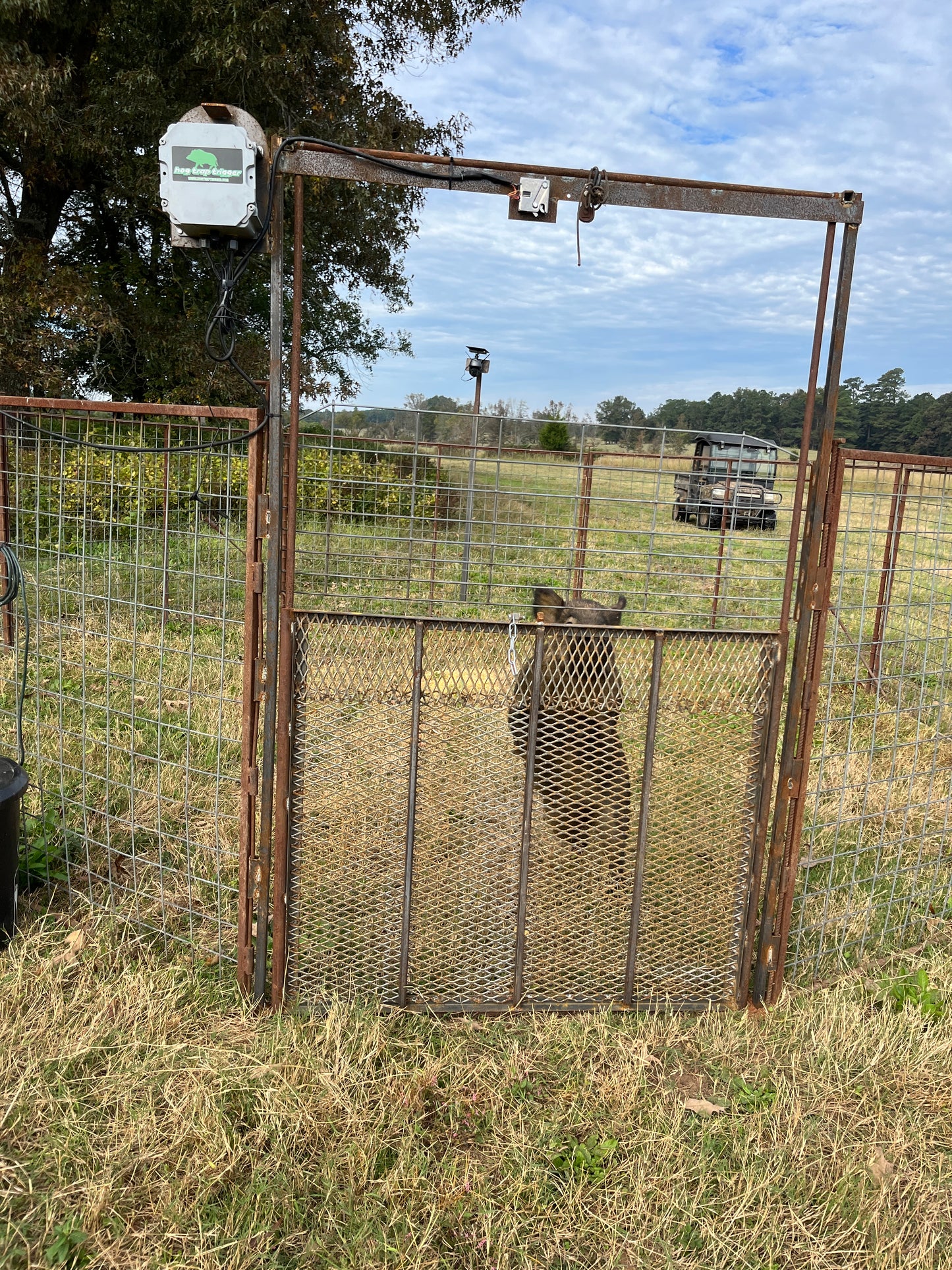 Cell-Activated Hog Trap Gate – J4 Welding