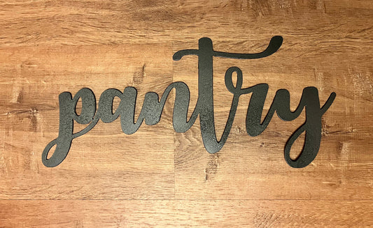 Rustic Pantry sign