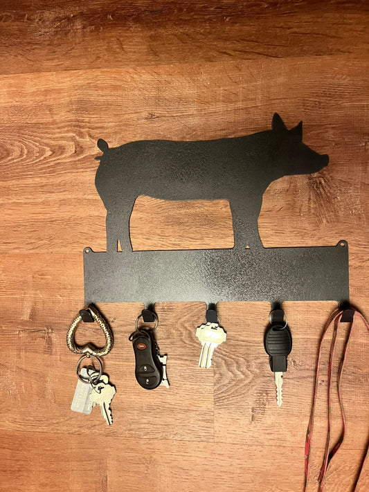 Show Pig key rack