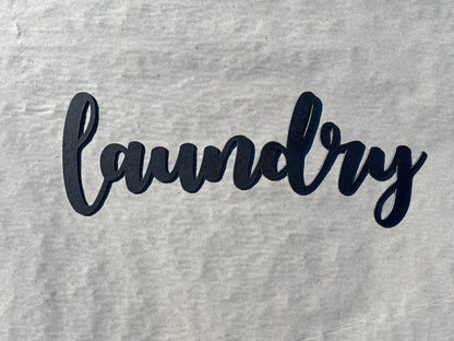 Rustic Laundry sign