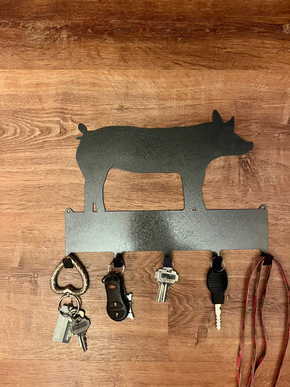 Show Pig key rack