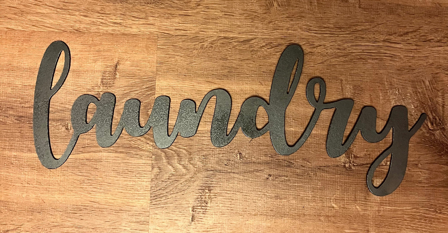 Rustic Laundry sign